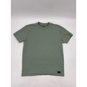 Hollister Mens‎ Cooling Tee Relaxed Fit Size M Green Short Sleeve